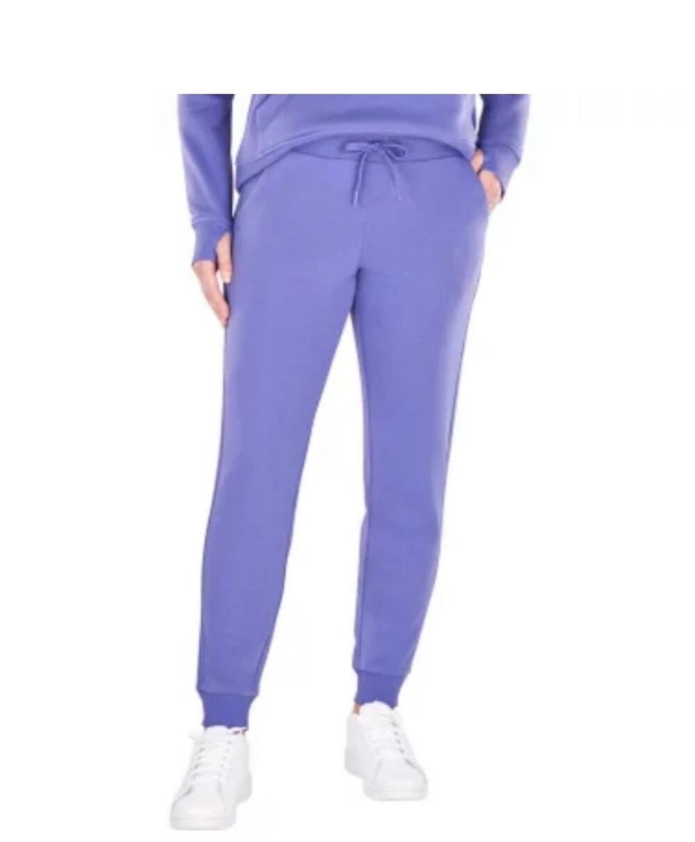 Member's Mark Purple Ribbed Jogger Pants New
